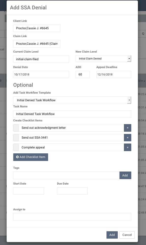 Dibcase-Add-SSA-Denial